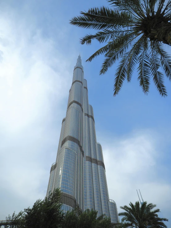 a tall building with a tree in front of it