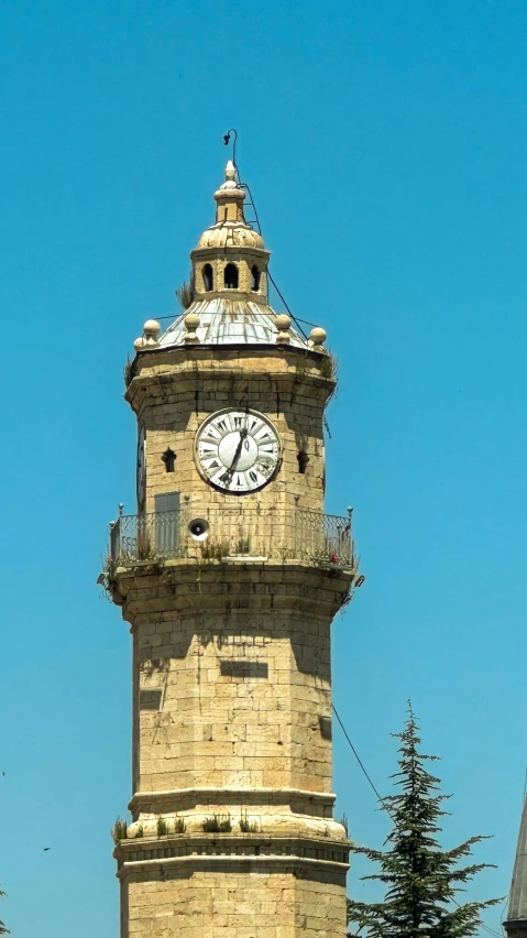 a large tower with a clock on it