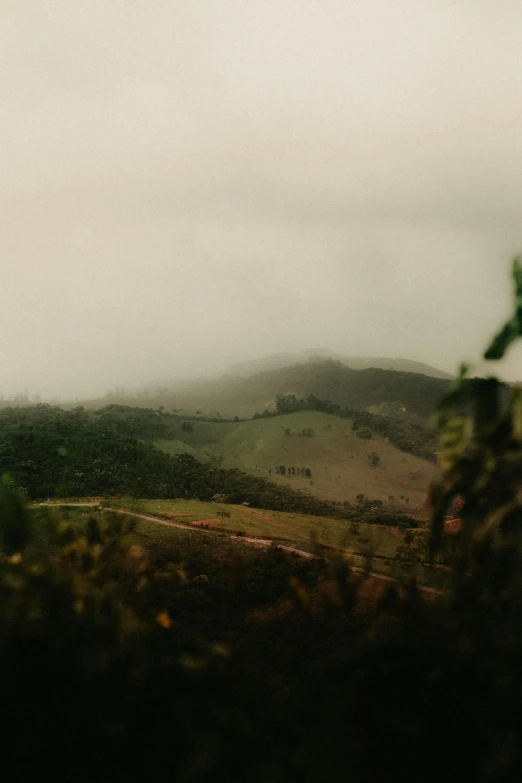 this is an image of the hills in the countryside