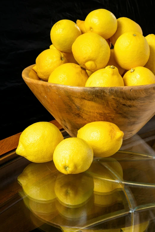 the lemons are ripe and ready to be picked