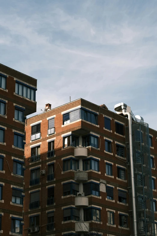 a very tall building with many windows