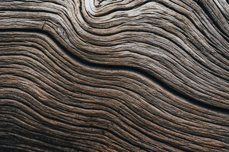 wood planks that have been carved into a pattern