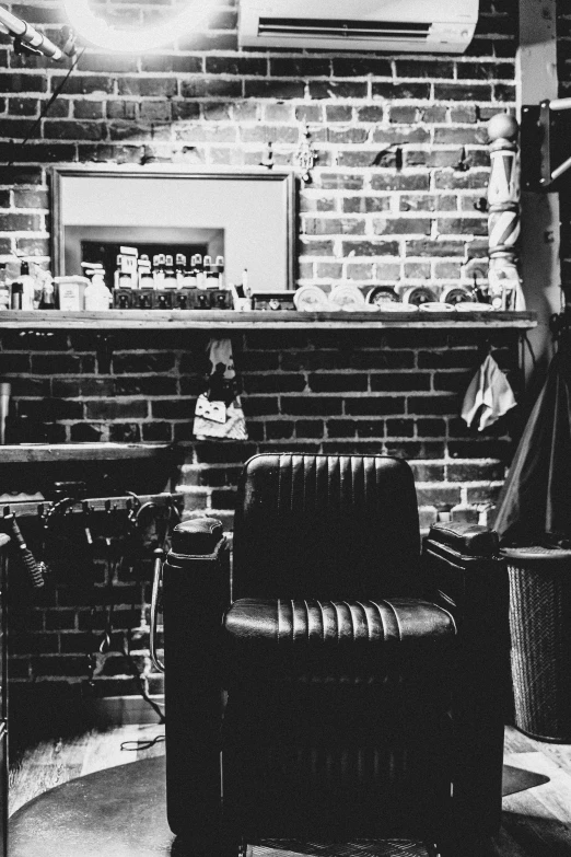 a bar and a dining table with a tv on the wall