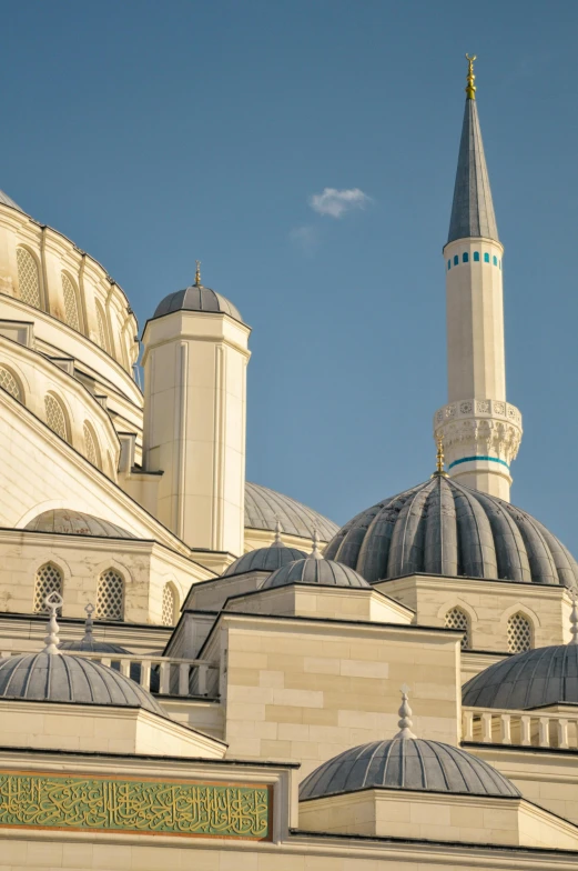 close up of a building with a large dome