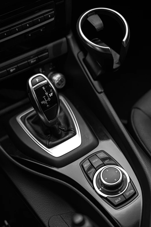 a close up of the controls of a car