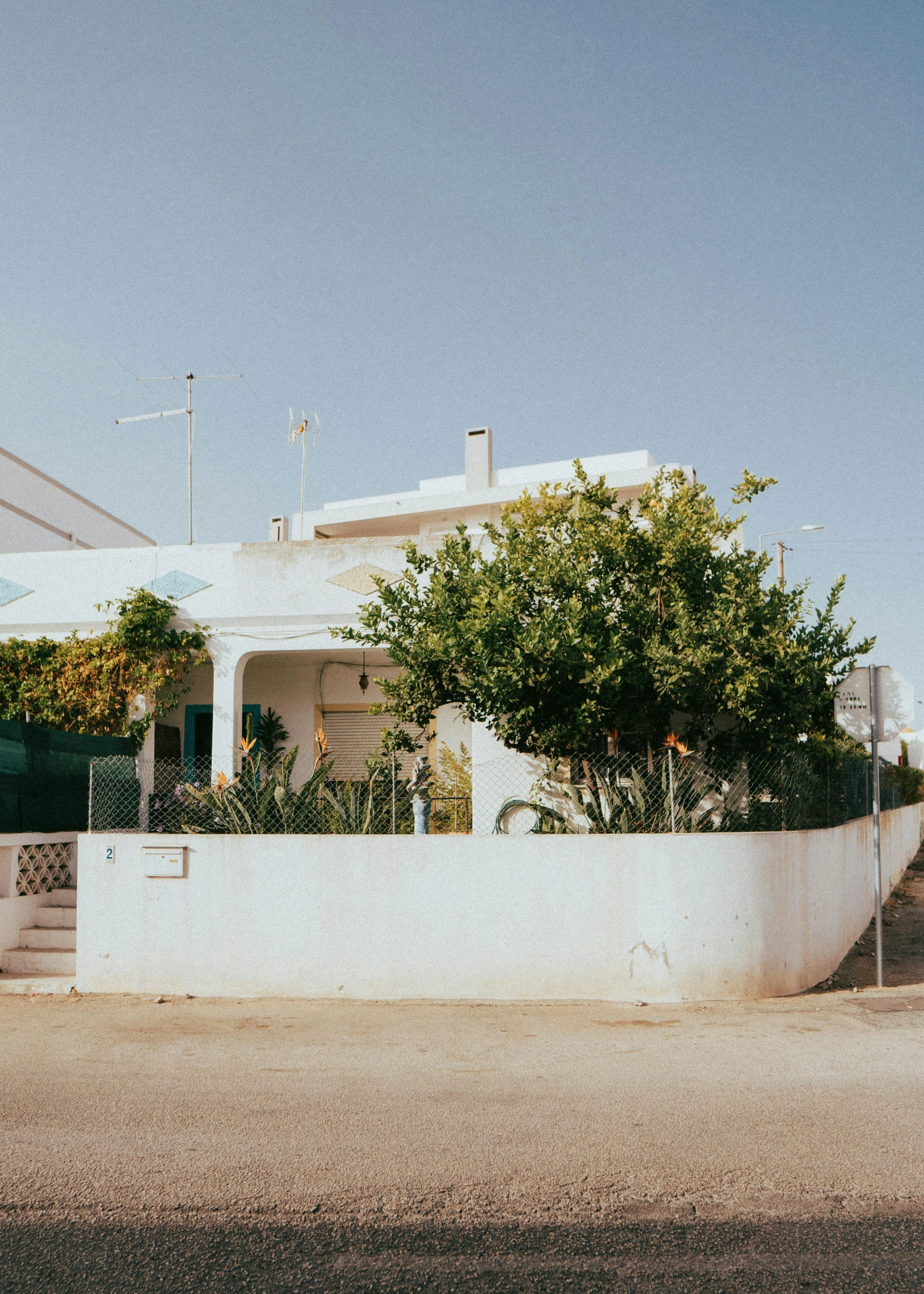 a house with landscaping in the front