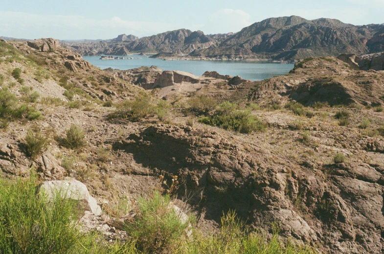 a po of the water and some hills