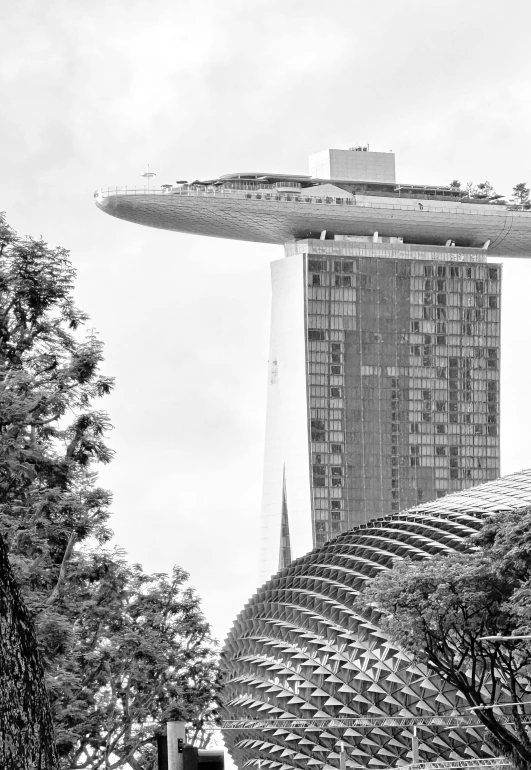 an architectural architectural design and sculpture in black and white