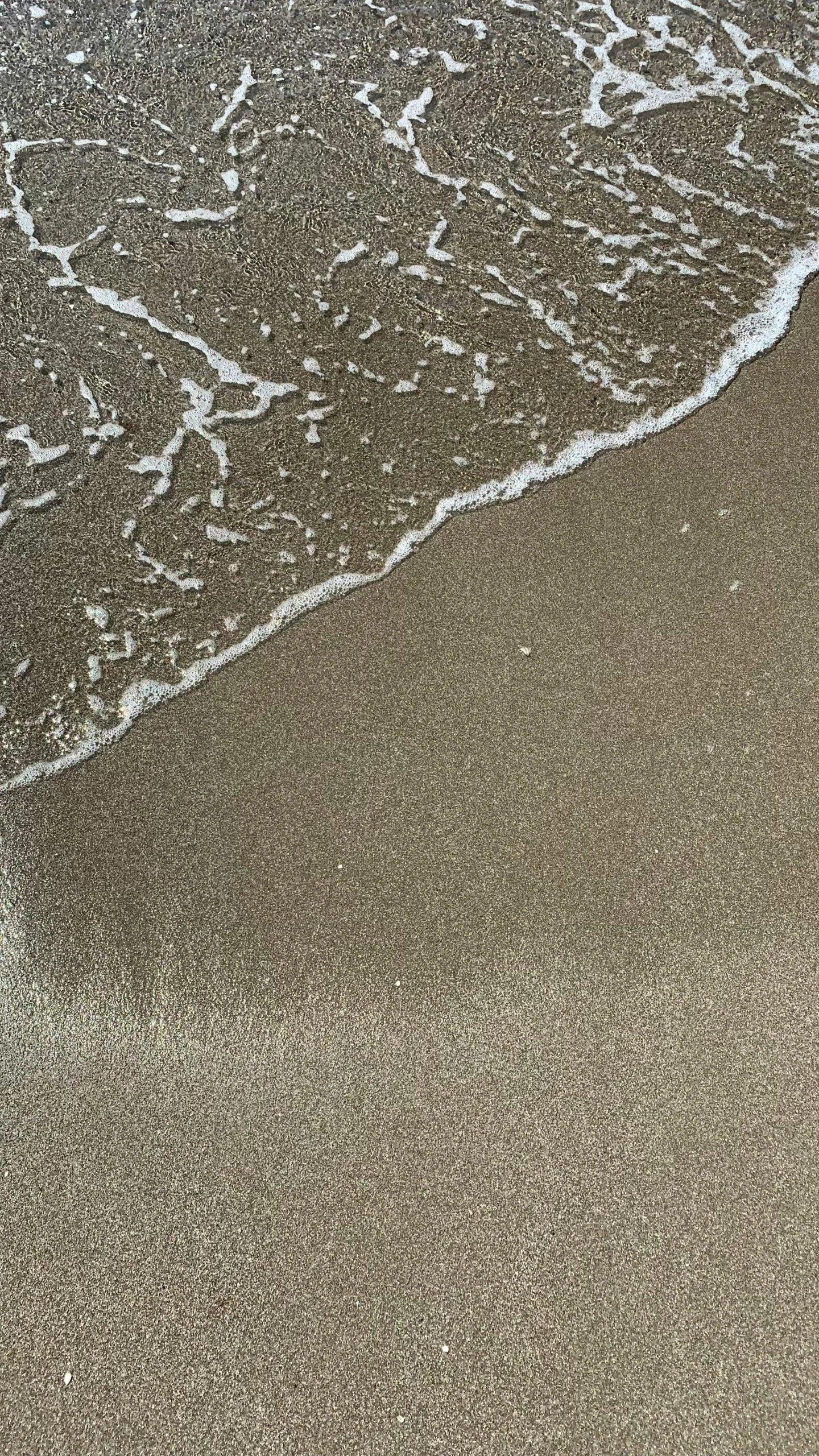 the ocean has two different colors of sand