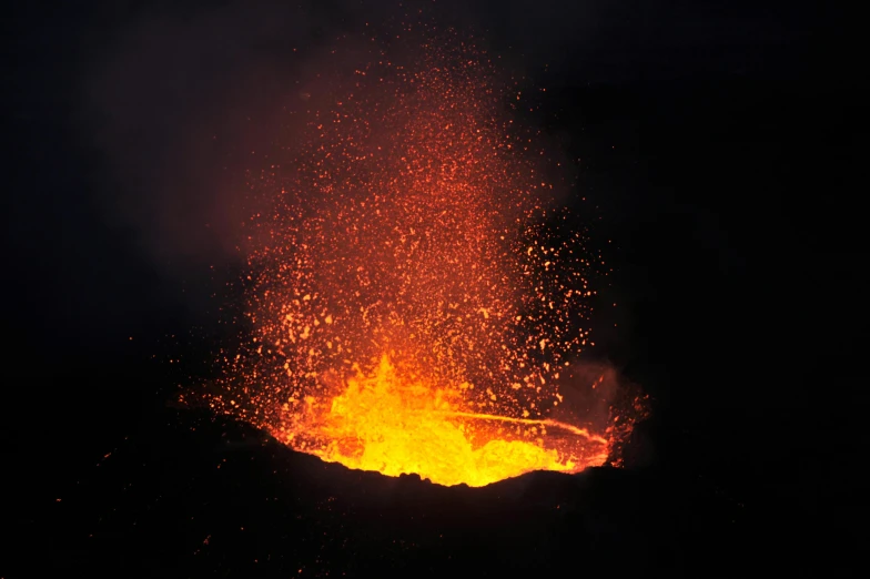 this is an image of a lava flow