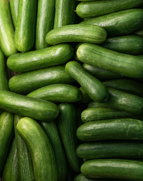 a pile of zucchini piled on top of each other