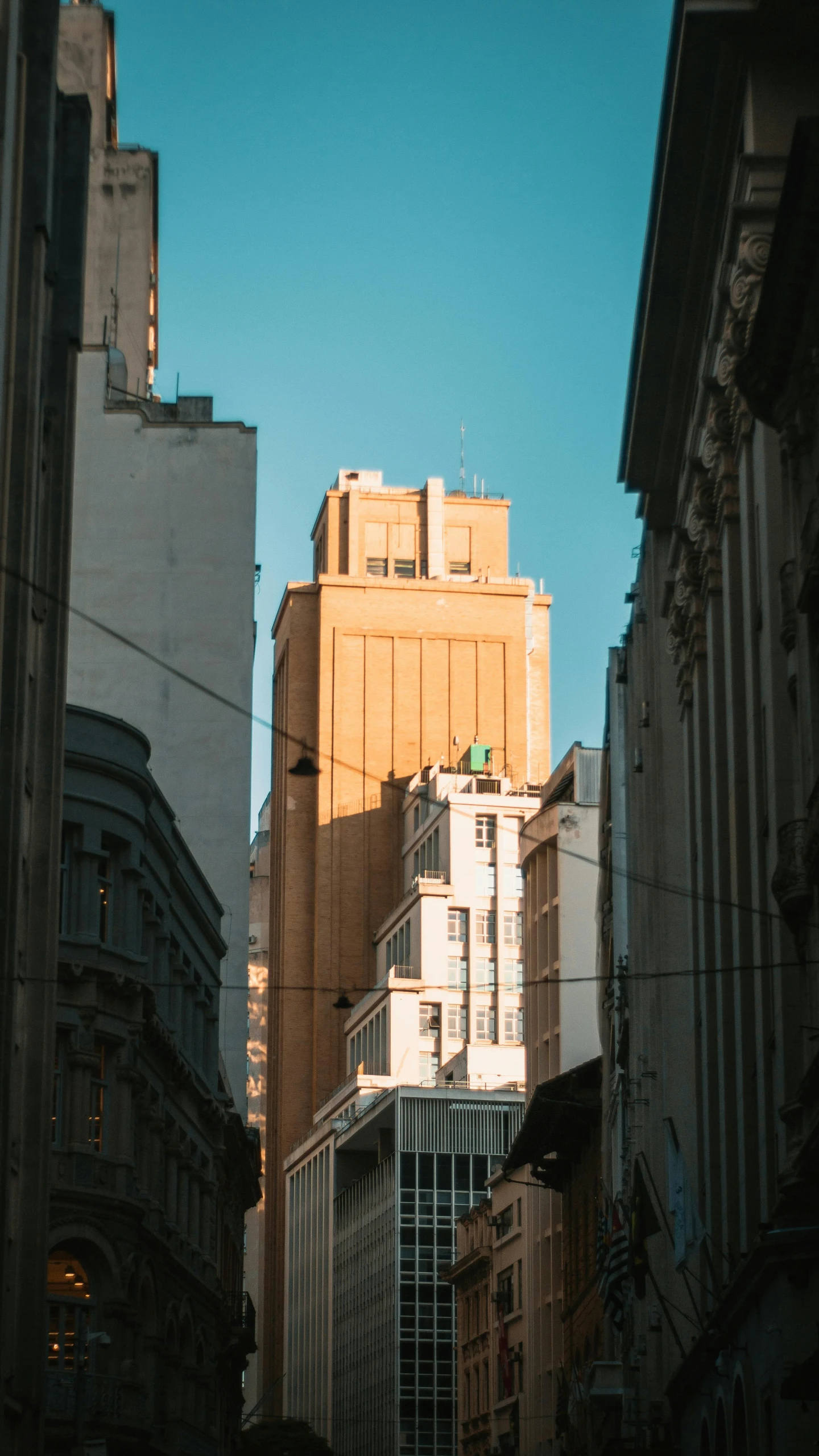 a view of the building across the street