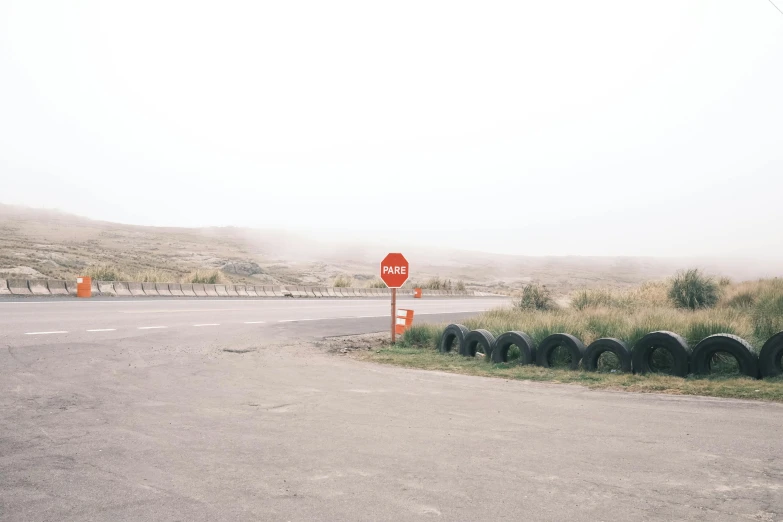 a sign that is on the side of a road