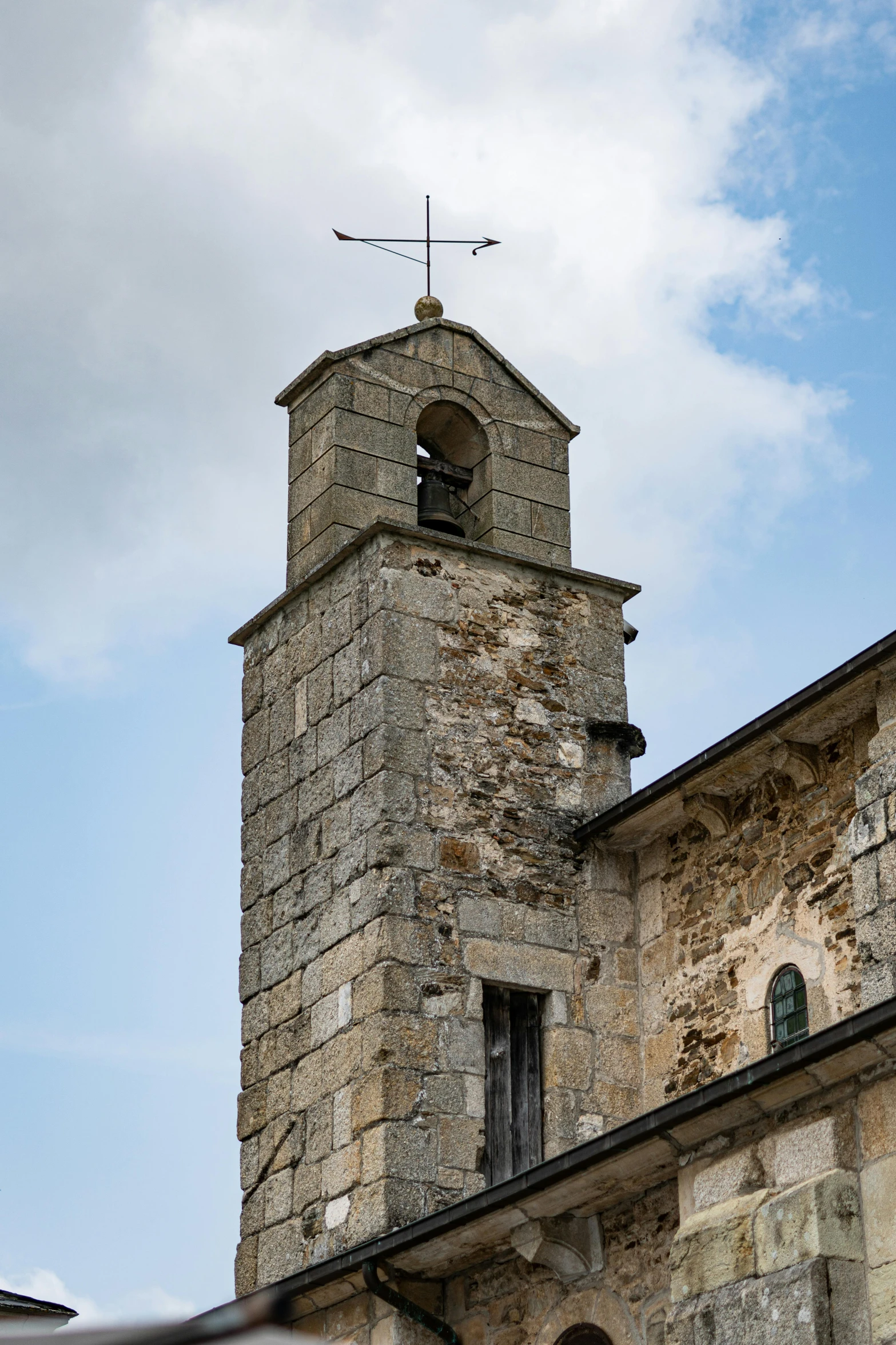 this is an image of a tower with a sky background