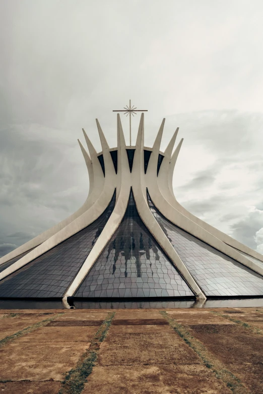 this building looks like it is in a cathedral