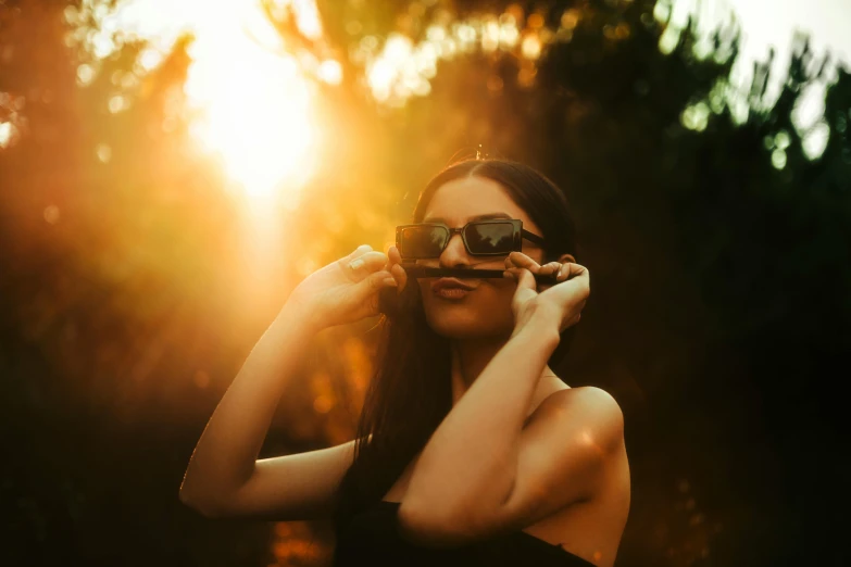 an image of a woman using her cell phone