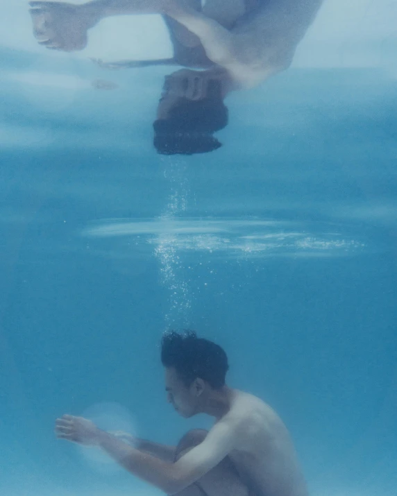 there is a picture of an under water scene