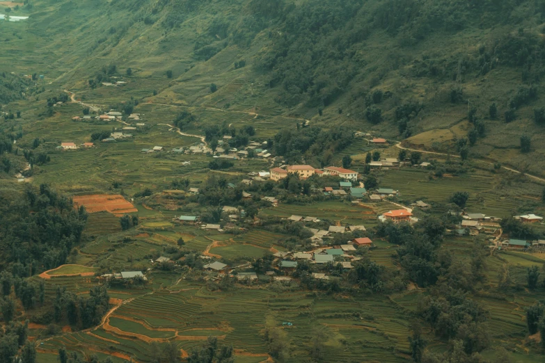 an image of a small town in the middle of the wilderness