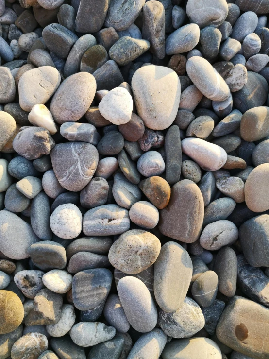 a lot of small rocks that are together