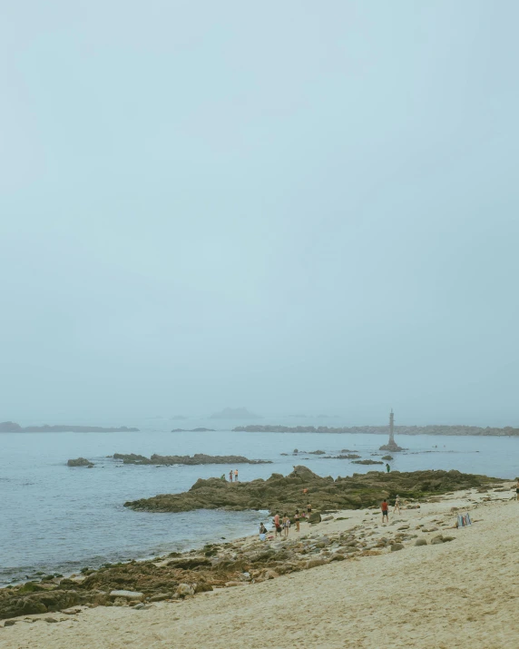 two people are flying kites on the beach