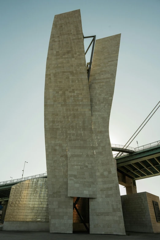 this building is designed to look like a pyramid