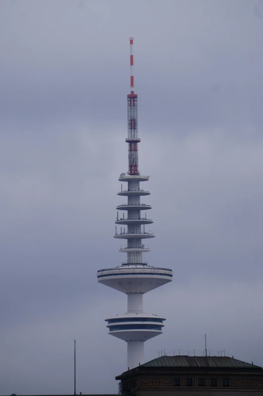 an image of the top of a large tower