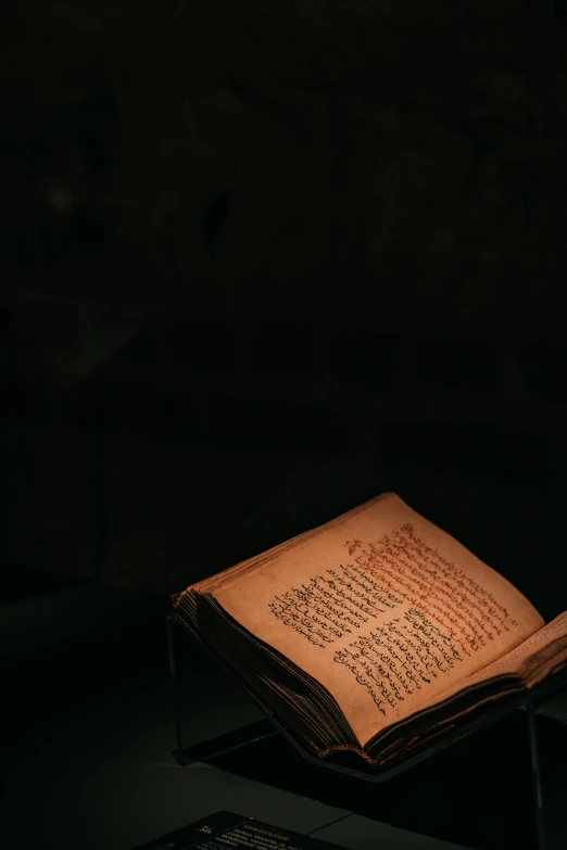 a book that is sitting on the counter