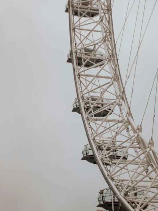 a very big ferris wheel in the sky