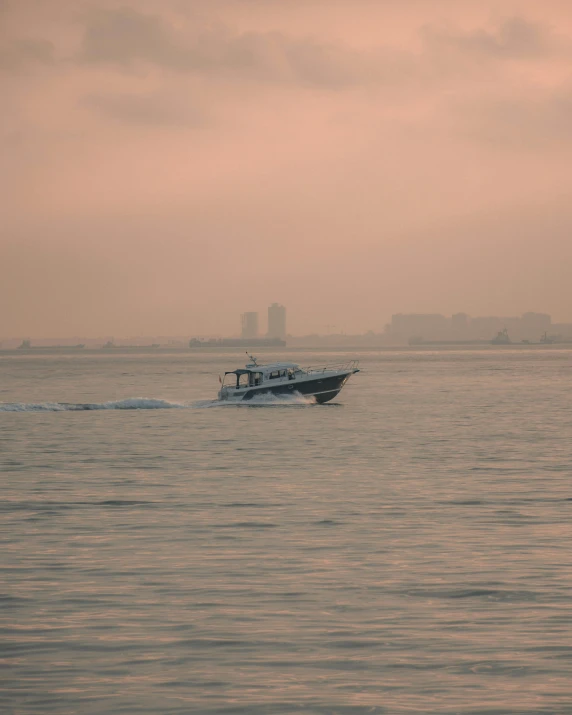 a boat that is floating in the water