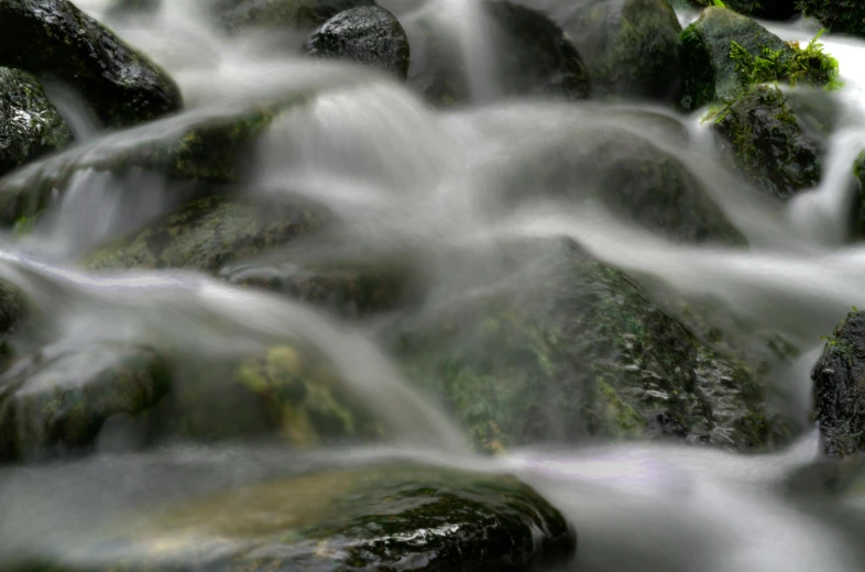 this is an image of a long exposure of water