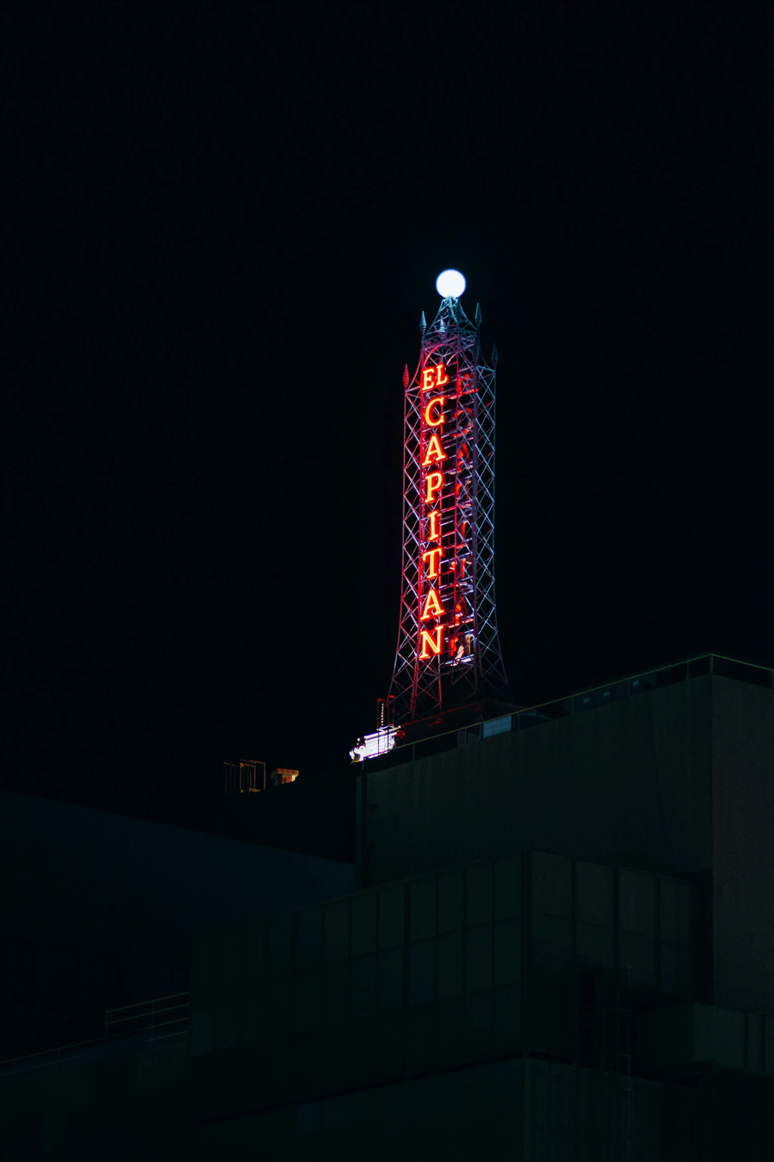 this is a po of a sign that is glowing in the dark