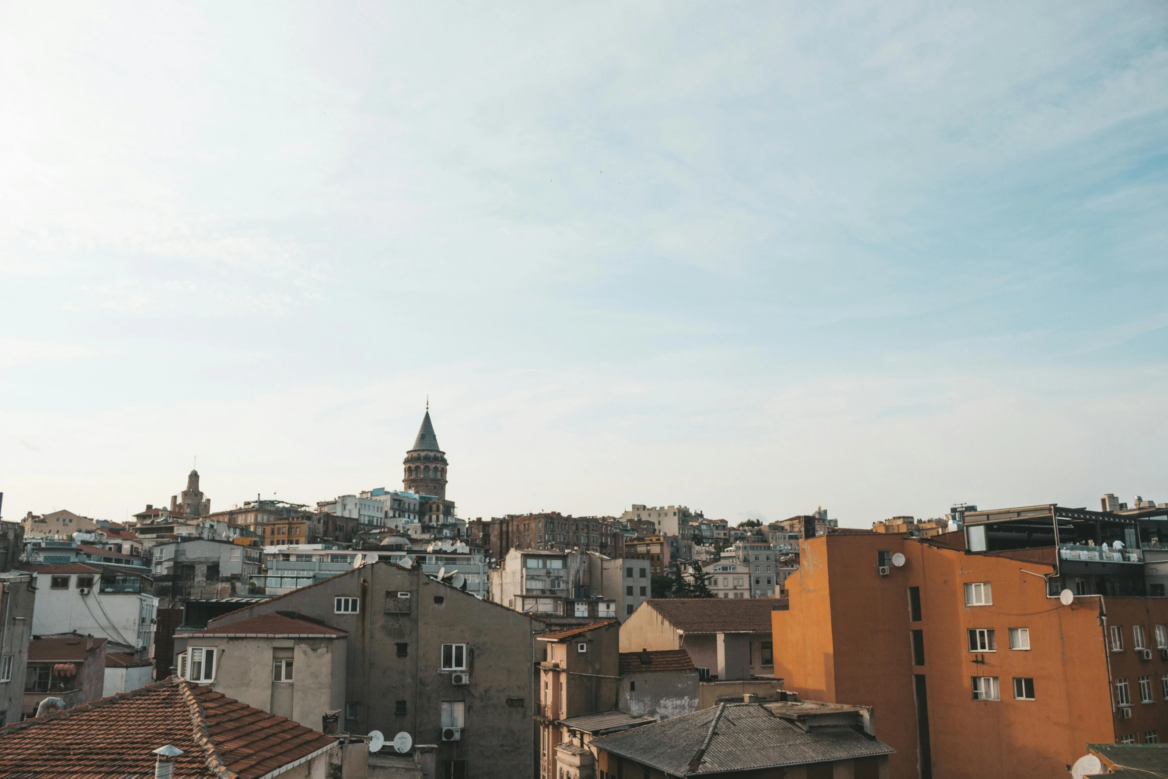 the city is full of old and rusty buildings