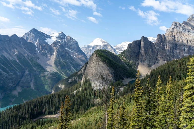 mountains that appear to be in the distance