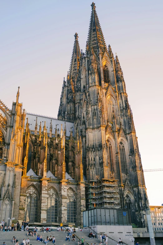 an image of a church that is built in the middle of the afternoon