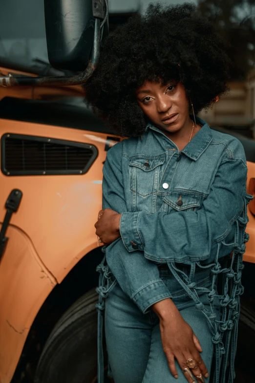 an image of a beautiful woman with curly hair