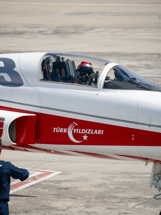 a small plane that has landed in the air