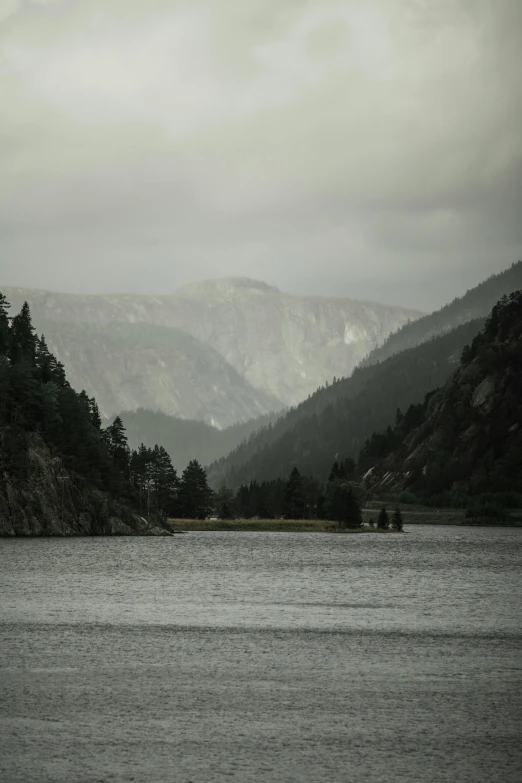 a lake that is full of water and some trees