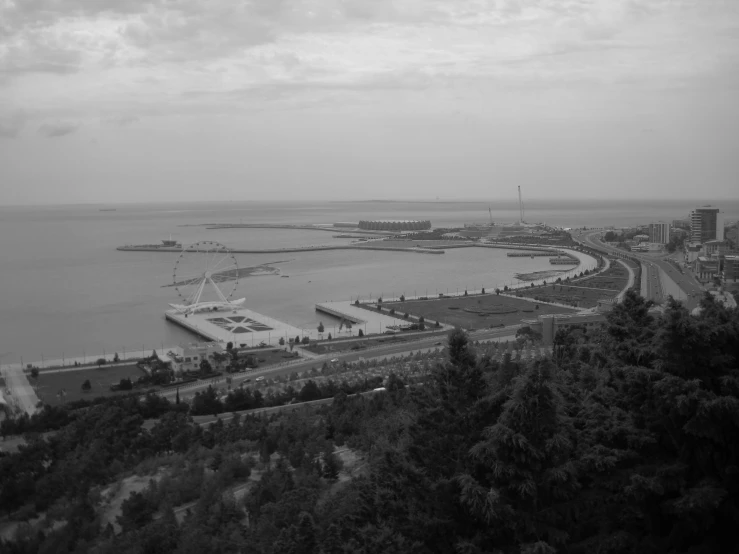 there is a large ship coming in to port