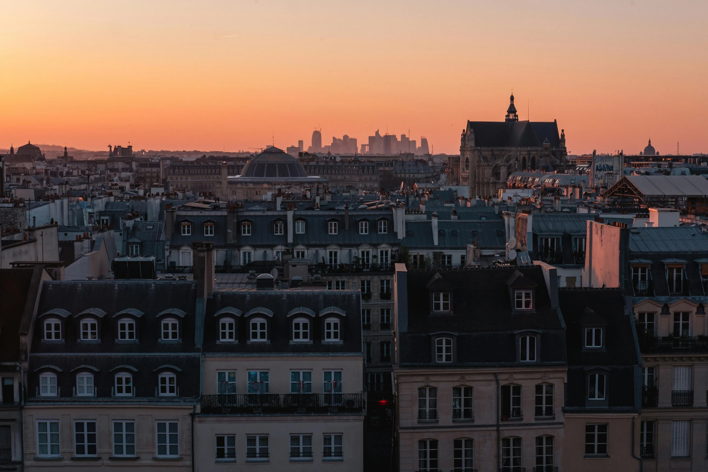 a group of buildings standing next to each other