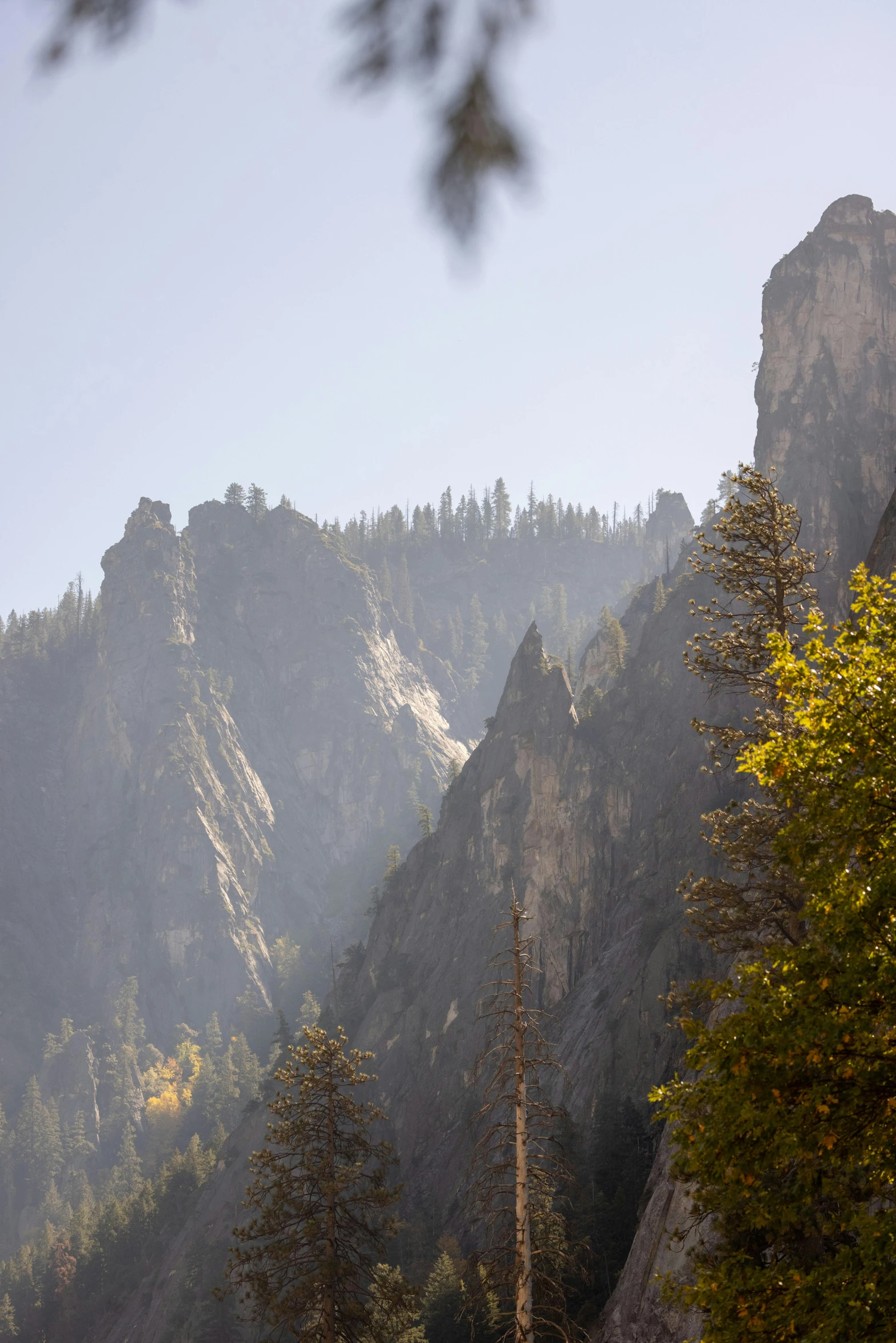 a po taken from below of the mountain range