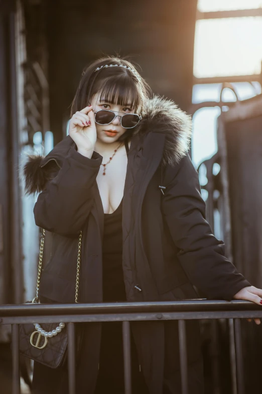 an image of a beautiful woman on the phone