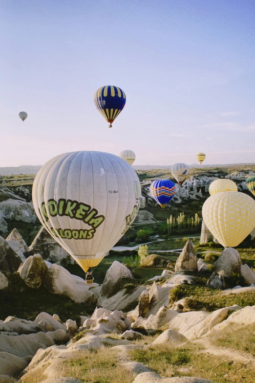  air balloons flying in the sky