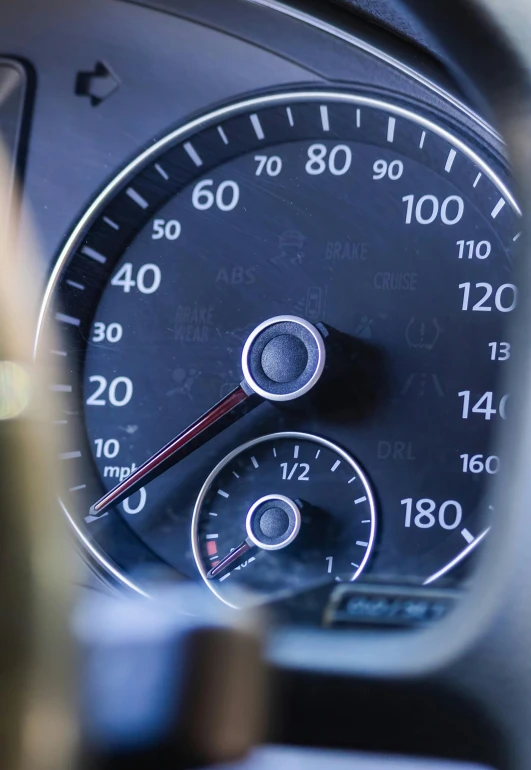 the meter is shown on a car