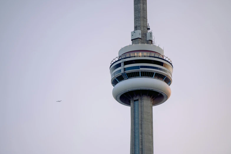 the tower contains an air traffic control tower