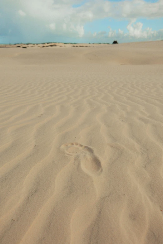 a lone heart - shaped object in the middle of the desert