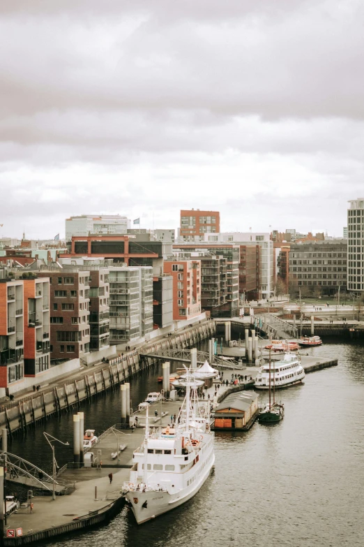 a body of water surrounded by lots of buildings