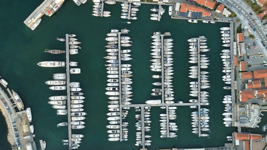 aerial s of boats and buildings on the water