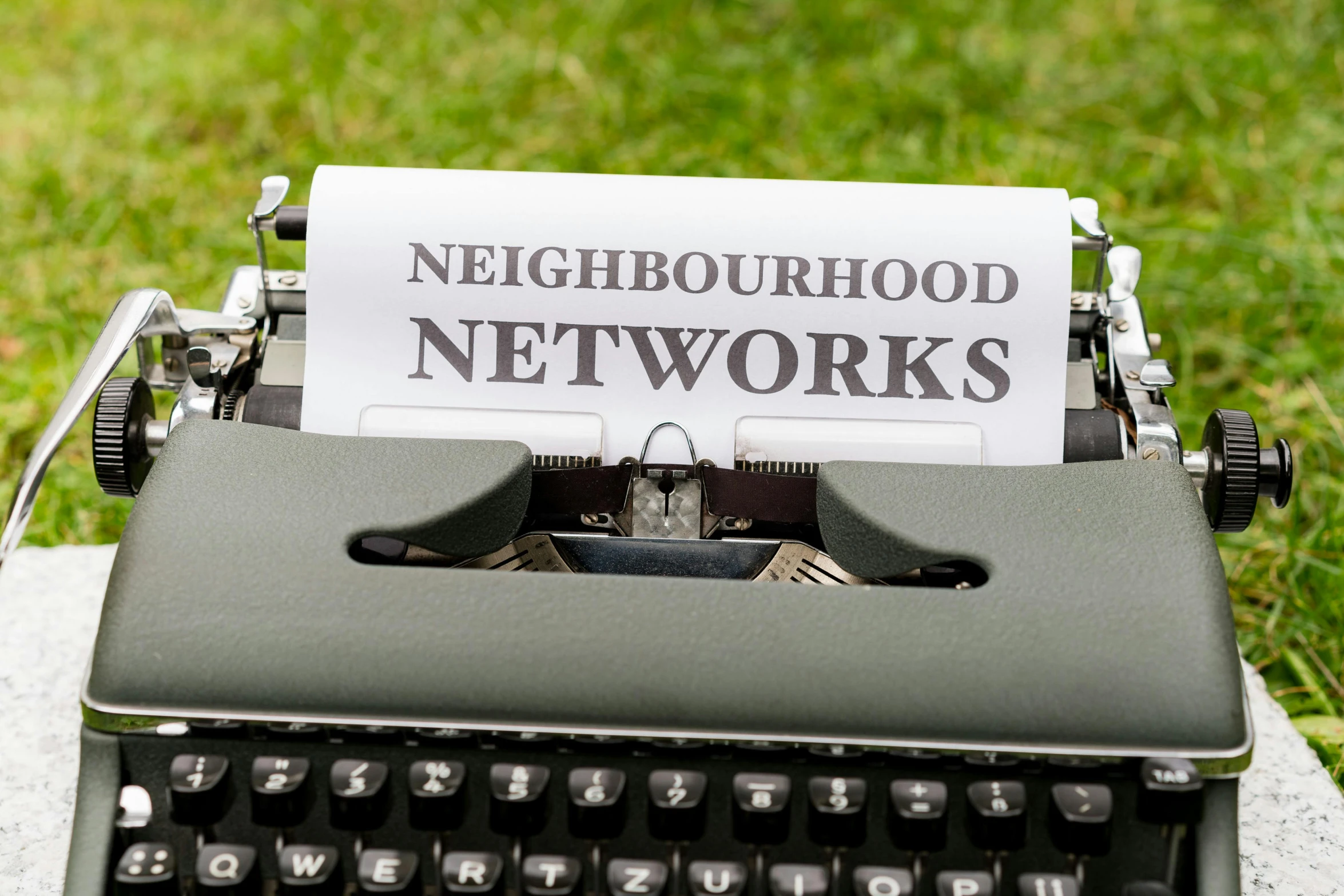 the neighbourhood network is setting up for everyone to read