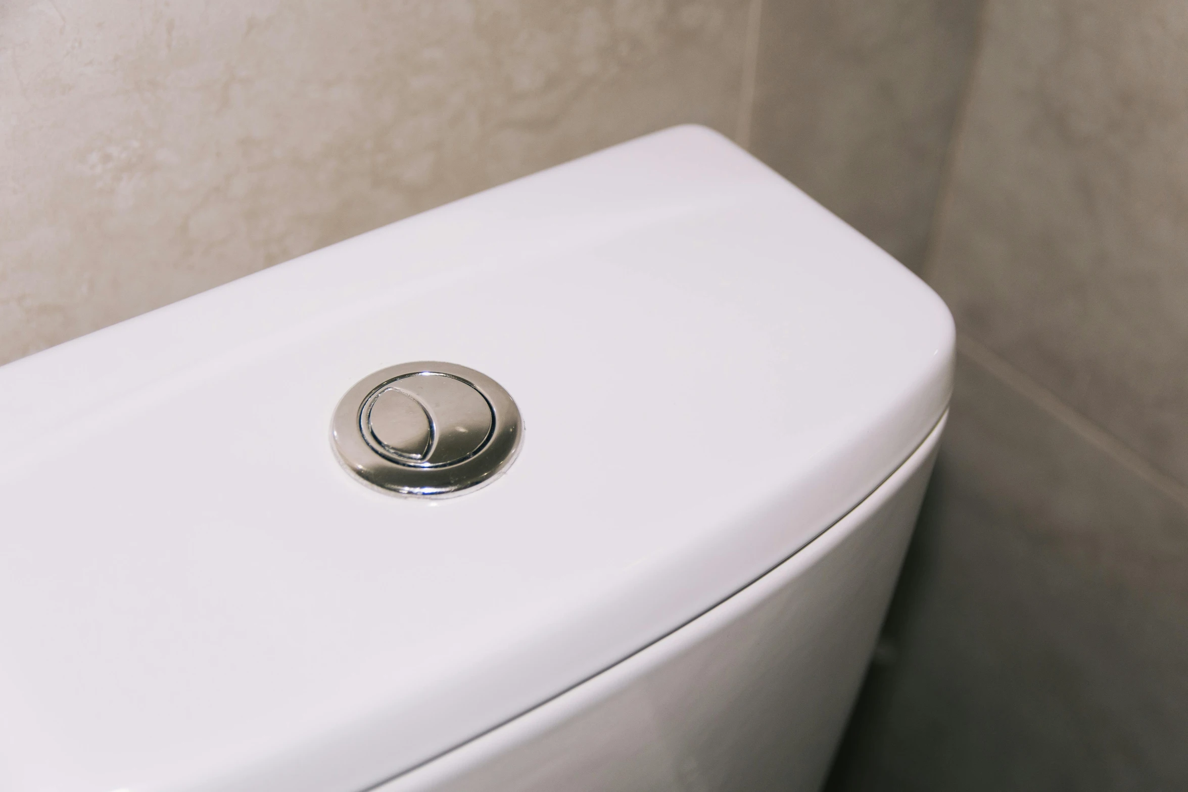 a close up s of a toilet tank