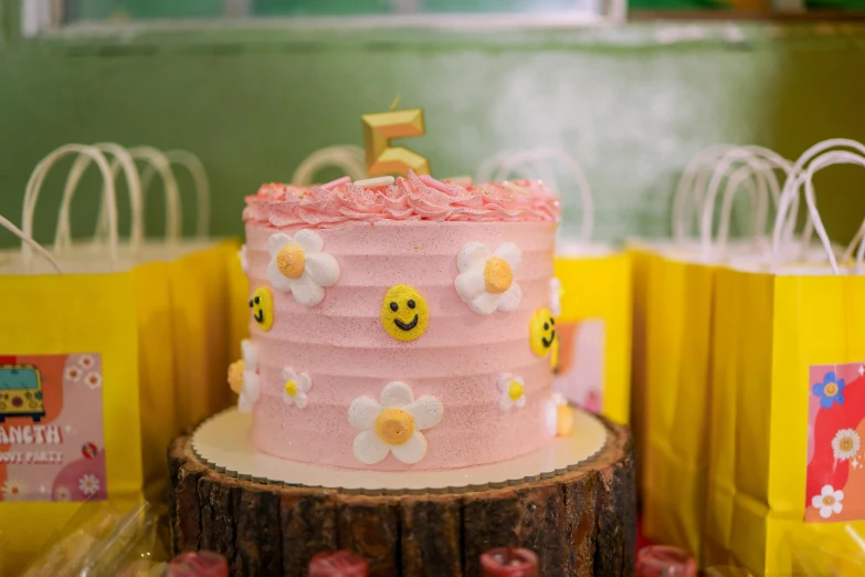 this is an image of a cake on a table